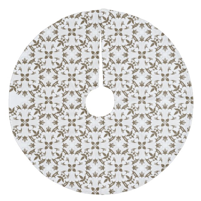 Saia Para Árvore De Natal De Lã Camisa (Frente)