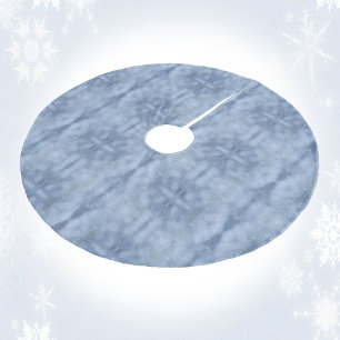 Saia Para Árvore De Natal De Lã Céu Azul Neve