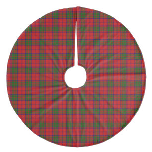 Saia Para Árvore De Natal De Lã Grant tartan Red xadrez