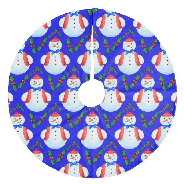 Saia Para Árvore De Natal De Lã Neves (Frente)