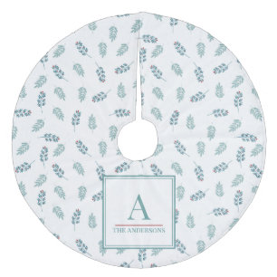 Saia Para Árvore De Natal De Lã Nome personalizado Mistura de Terras de Natal