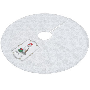 Saia Para Árvore De Natal De Lã Papais noeis de Natal Touro de Pit (lt brindle whi