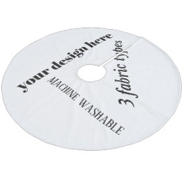 Saia Para Árvore De Natal De Lã Personalizado