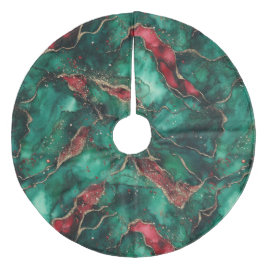 Saia Para Árvore De Natal De Lã Xadrez