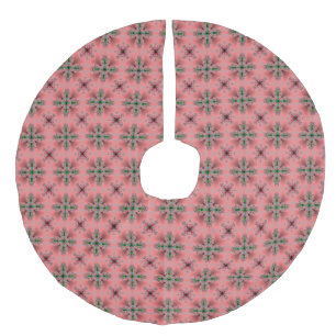 Saia Para Árvore De Natal De Linho Falso Artdeco de Natal em Estilo Retroativo