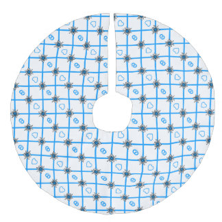 Saia Para Árvore De Natal De Linho Falso Bávaro