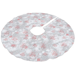 Saia Para Árvore De Natal De Linho Falso Camisa