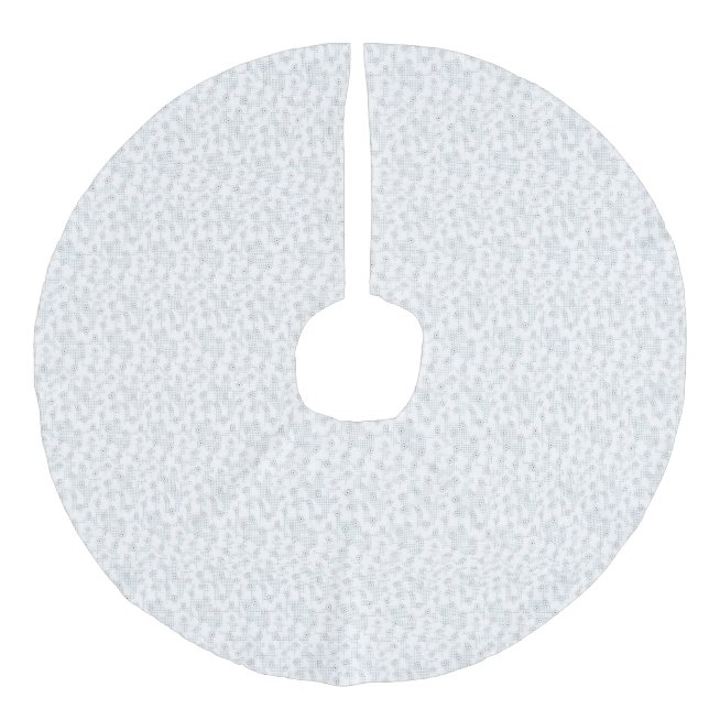 Saia Para Árvore De Natal De Linho Falso Camisa (Frente)