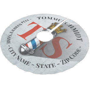 SAIA PARA ÁRVORE DE NATAL DE POLIÉSTER 