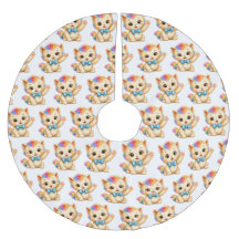 Acolchoado de Natal do Gatinho Tumble