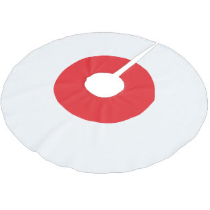 Saia Para Árvore De Natal De Poliéster Aguinaldo de árvore de Natal tema de bandeira japo