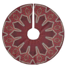 Apoio de árvore de Natal decorativo vermelho