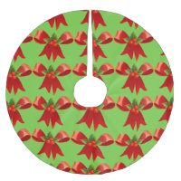 Arco de Faixa Vermelha Holly Thunder_Cove Verde
