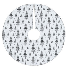 Saia Para Árvore De Natal De Poliéster árvore de Natal