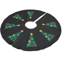 Saia Para Árvore De Natal De Poliéster Árvore Twinkle