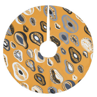 Saia Para Árvore De Natal De Poliéster Avocado Love: Organic Vintage Style