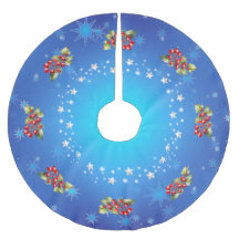 Azuis Frutas Vermelhas & Estrelas Natal
