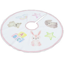 Baby Girl Bloqueia Animais do Coelho do Urso Natal