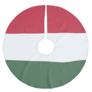 Saia Para Árvore De Natal De Poliéster Bandeira da Hungria