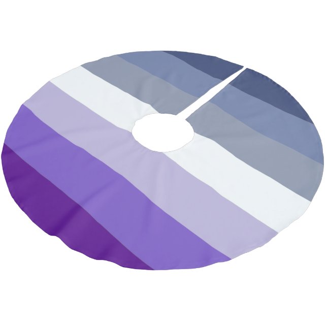 Saia Para Árvore De Natal De Poliéster Bandeira do Orgulho Lésbico Butch (Inclinado)