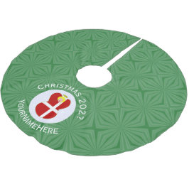 Saia Para Árvore De Natal De Poliéster Bandeja de Natal Anjo Dinamarquesa Personalizada