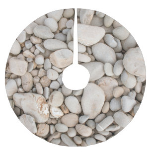 Saia Para Árvore De Natal De Poliéster bela pedra