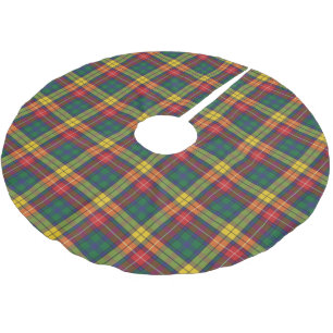 Saia Para Árvore De Natal De Poliéster Buchanan Xadrez Tartan Pattern