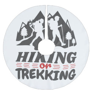 Saia Para Árvore De Natal De Poliéster Caminho ou Trekking