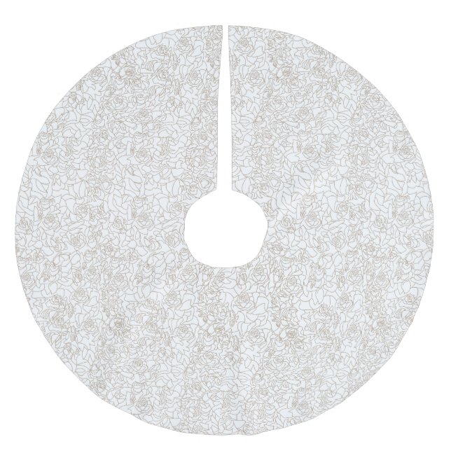 Saia Para Árvore De Natal De Poliéster Camisa (Frente)