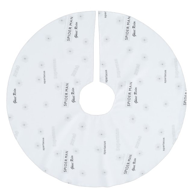 Saia Para Árvore De Natal De Poliéster Camisa (Frente)