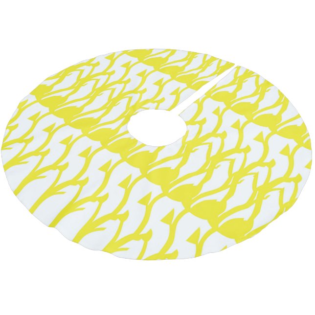 Saia Para Árvore De Natal De Poliéster Camisa (Inclinado)