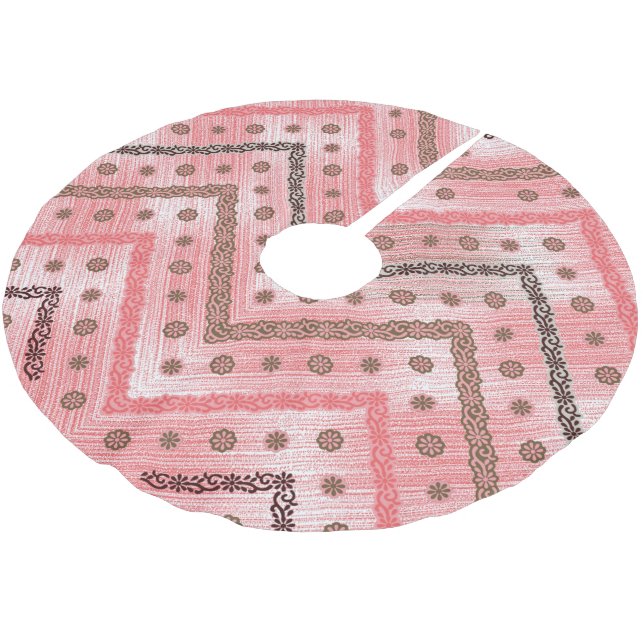 Saia Para Árvore De Natal De Poliéster Camisa (Inclinado)