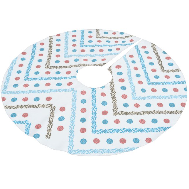 Saia Para Árvore De Natal De Poliéster Camisa (Inclinado)