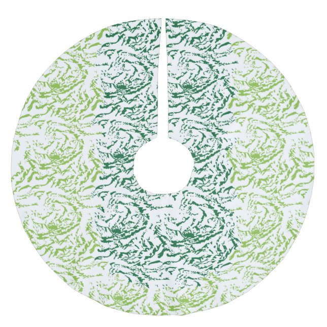 Saia Para Árvore De Natal De Poliéster Camisa (Frente)