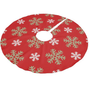 Saia Para Árvore De Natal De Poliéster Camisa De Árvore Blitzen