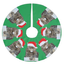 Camisa de Foto do Gato de Natal