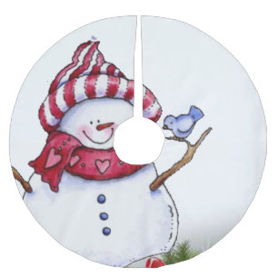 Saia Para Árvore De Natal De Poliéster Camisa de Natal