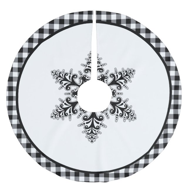 Saia Para Árvore De Natal De Poliéster Camisa de Natal (Frente)