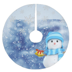 Saia Para Árvore De Natal De Poliéster Camisa de Natal