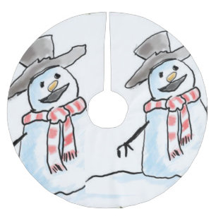 Saia Para Árvore De Natal De Poliéster Camisa de Natal