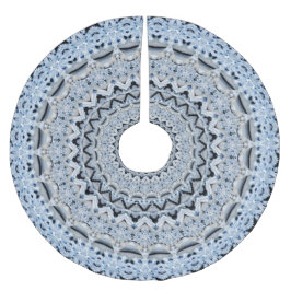 Saia Para Árvore De Natal De Poliéster Camisa de Natal de Férias Azul