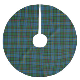 Saia Para Árvore De Natal De Poliéster Camisa de Xadrez Clan MacLeod Tartan