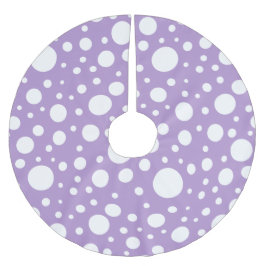 Saia Para Árvore De Natal De Poliéster Camisa Roxa