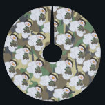 Saia Para Árvore De Natal De Poliéster Camo Militar Christmas Snowman<br><div class="desc">Camuflado Árvore de Natal militar camuflado saia de Ricaso</div>