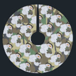 Saia Para Árvore De Natal De Poliéster Camo Militar Christmas Snowman<br><div class="desc">Camuflado Árvore de Natal militar camuflado saia de Ricaso</div>