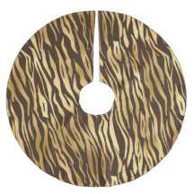 Chic Animal Elegante de Tigre Dourado Feriado