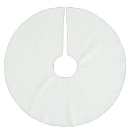 Saia Para Árvore De Natal De Poliéster Chic elegante e brilhante de marfim minimalista