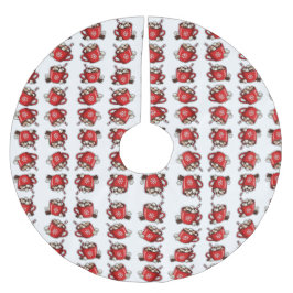 Saia Para Árvore De Natal De Poliéster Christmas