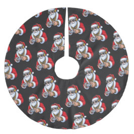 Saia Para Árvore De Natal De Poliéster Christmas