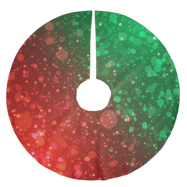 Saia Para Árvore De Natal De Poliéster Christmas (Frente)